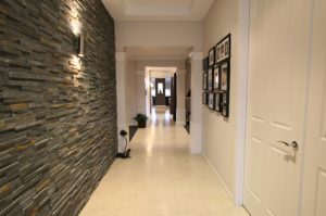Designer hallway